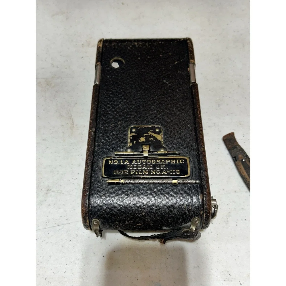 vintage No.1A Autographic Kodak Jr No. 1A Film A116‎ Camera
